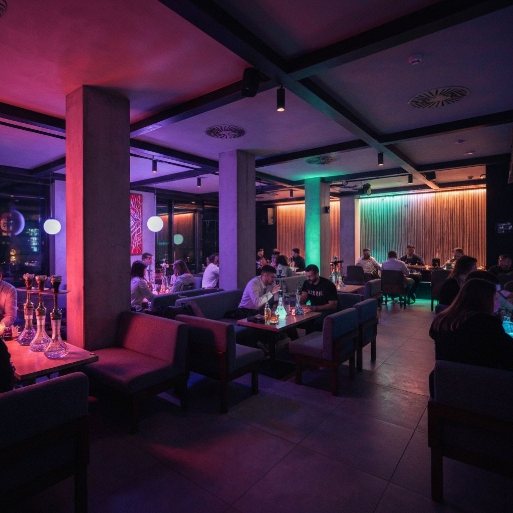 Shisha Lounge Area